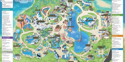 Аквариумът Карта